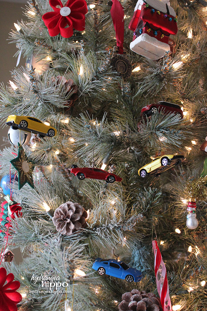 2014-12 Boy Ornaments - Muscle Cars by Jennifer Priest hydrangeahippo