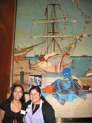Jennifer and Tran on the Queen Mary at the Fiskateer Event