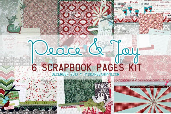 December-2013-Peace-and-Joy-Scrapbook-Pags-Kit-Hydrangea-Hippo