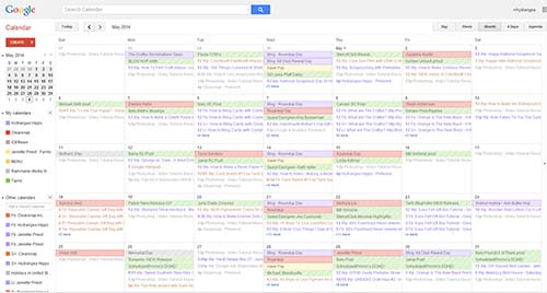Google-Calendar-Hydrangeahippo