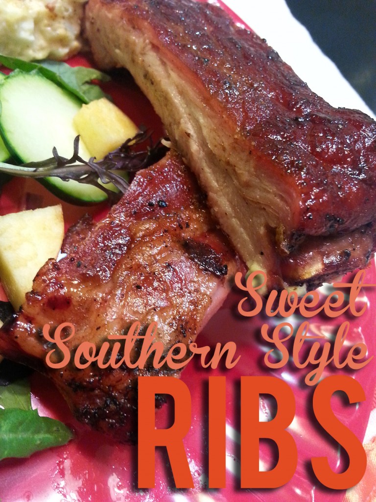 Make these sweet southern style ribs on the grill to really kick things off on game day!