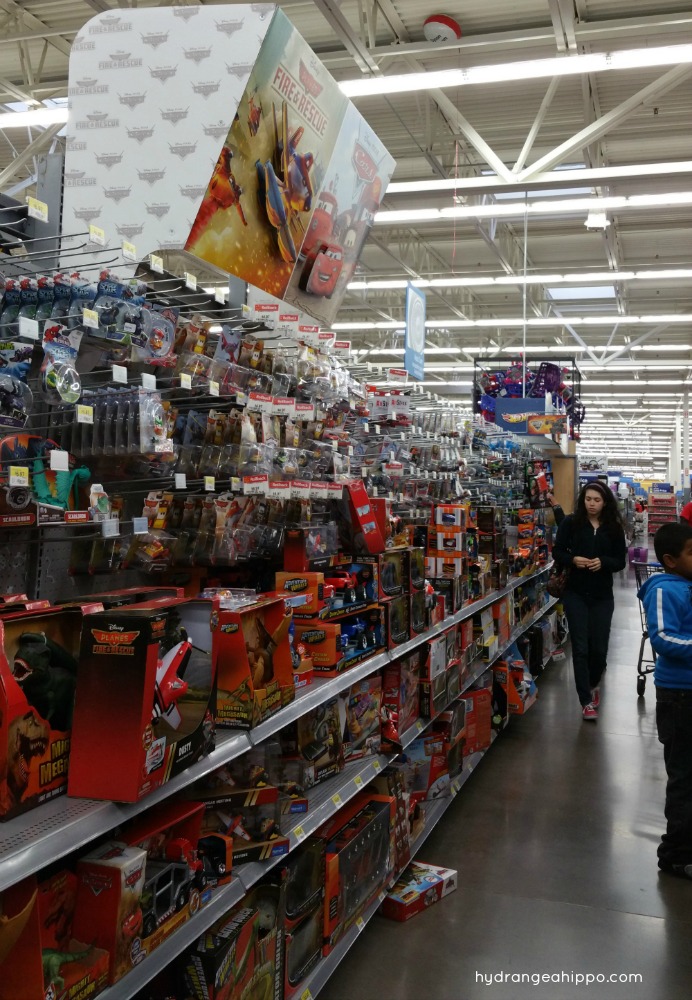 Planes toys on rollback at Walmart