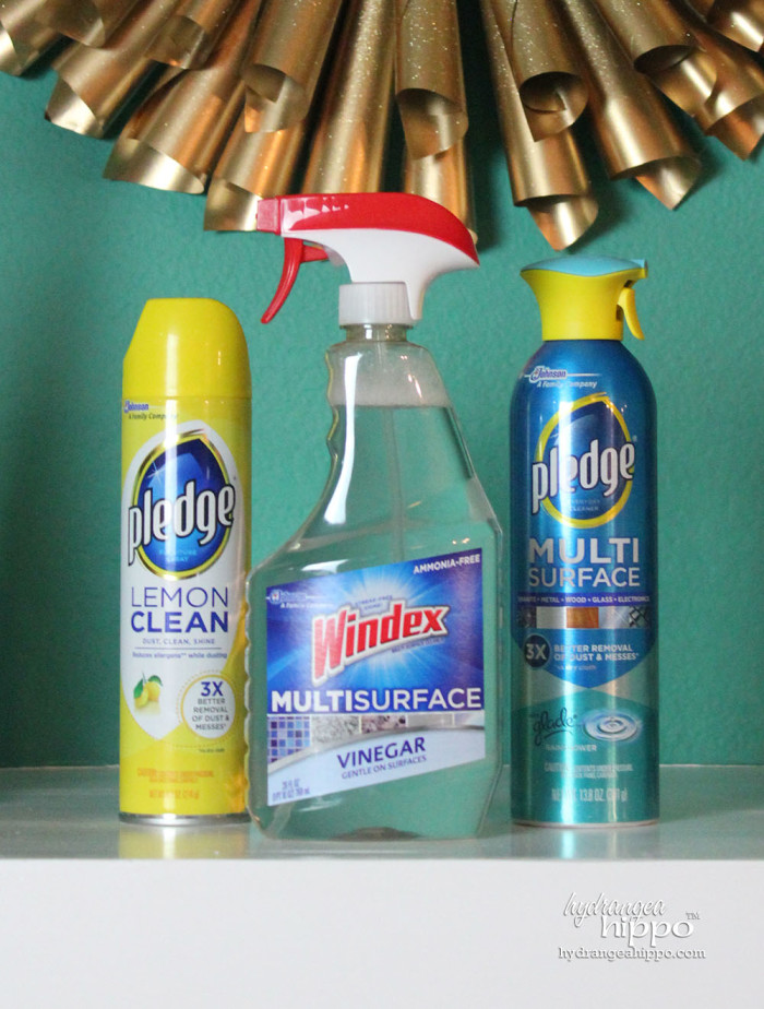 Windex Pledge andPledge Multi-Surface for 10 Minute Instaclean with Jennifer Priest
