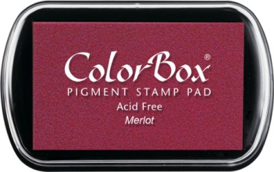 ColorBox Merlot Inkpad is a perfect match for 2015 Pantone Color of the Year MARSALA