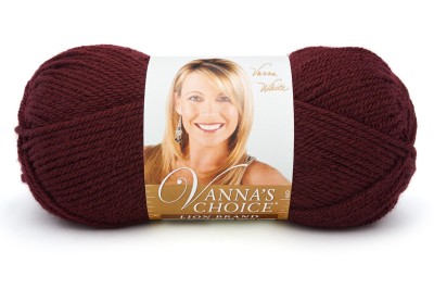 And Vanna White uses it? BONUS! Gotta get this Marsala colored yarn now!
