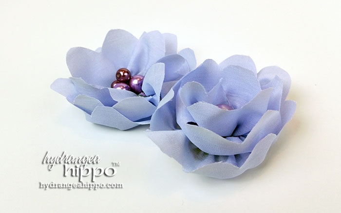 How to Make a Ribbon Flower - Hydrangea Hippo by Jennifer Priest